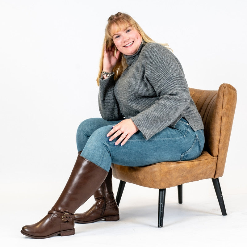 Bottes 3XL pour mollets larges - Modele Lise