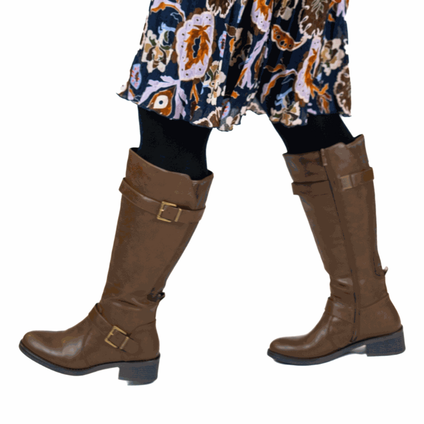 Bottes 2XL pour mollets larges - Modele Litchi