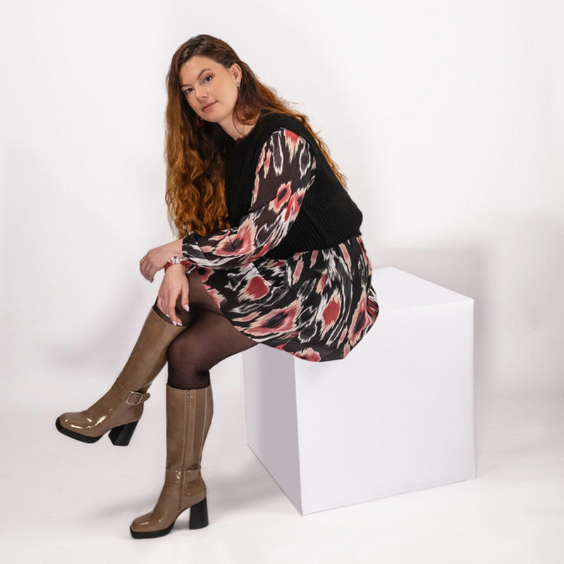 Bottes XL pour mollets larges - Modele Nina