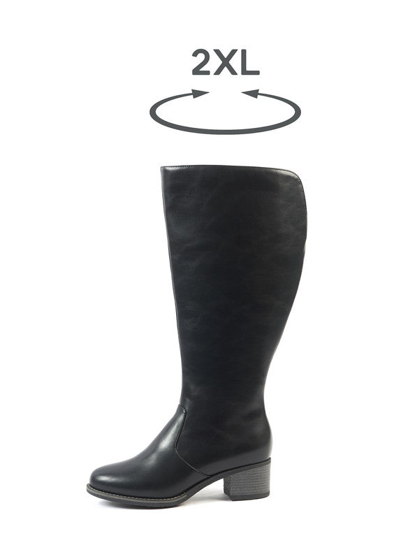 Bottes 2XL pour mollets larges - Modele Acai