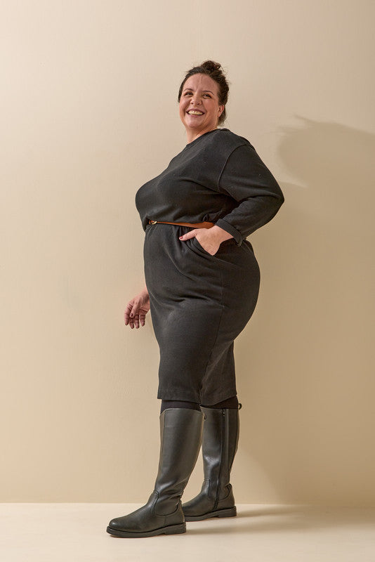 2XL laarzen met brede kuit - model Melania