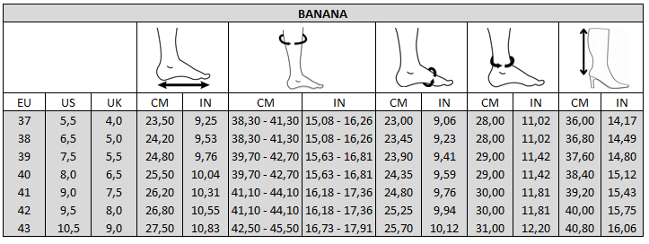 Bottes XL pour mollets larges - Modele Banana
