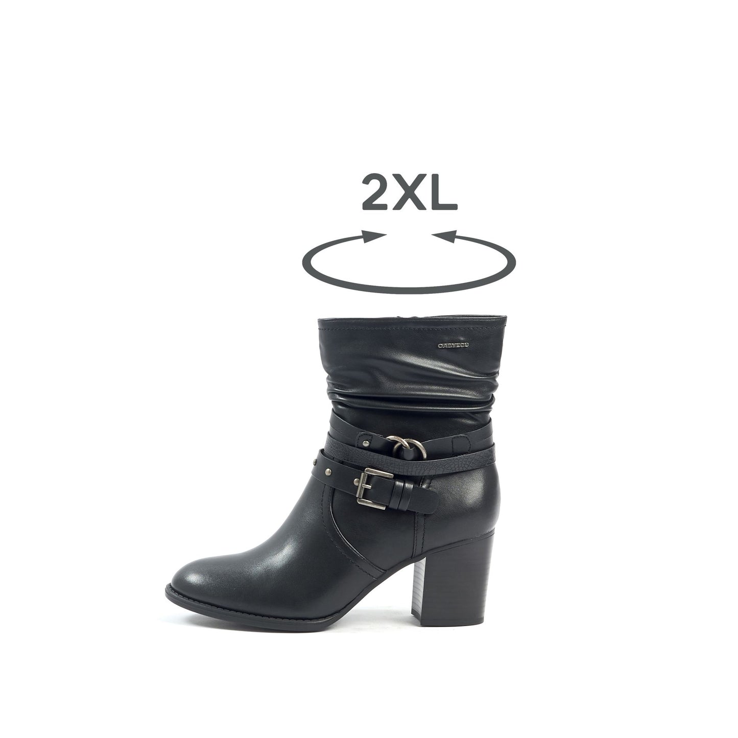 Bottes 2XL pour mollets larges - Modele Emma