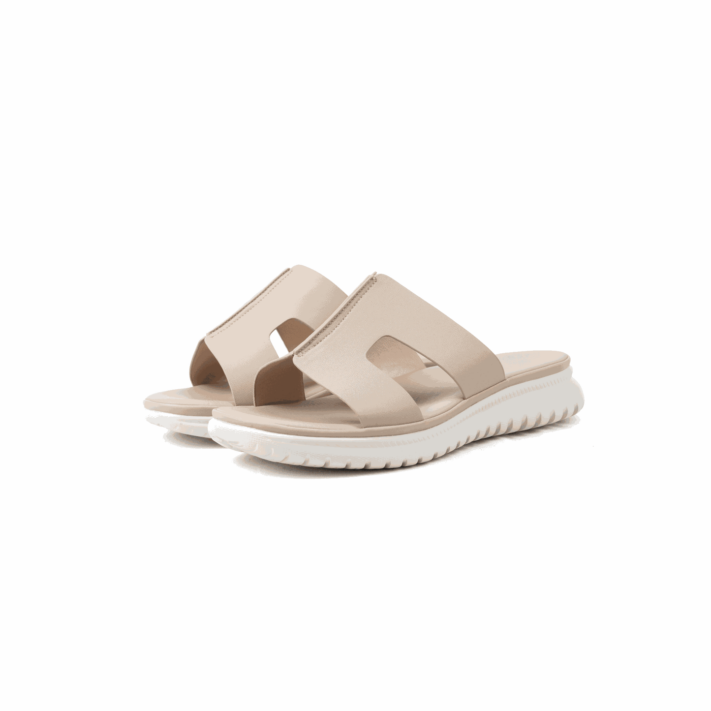 Mules pieds larges ajustables H - Modele Emy