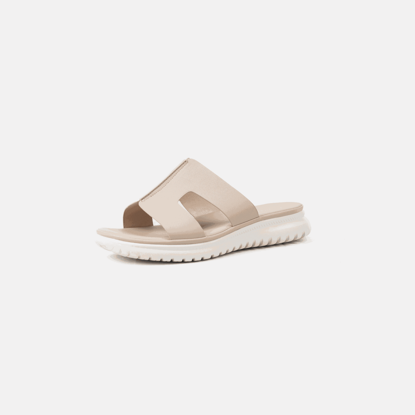 Mules pieds larges ajustables H - Modele Emy
