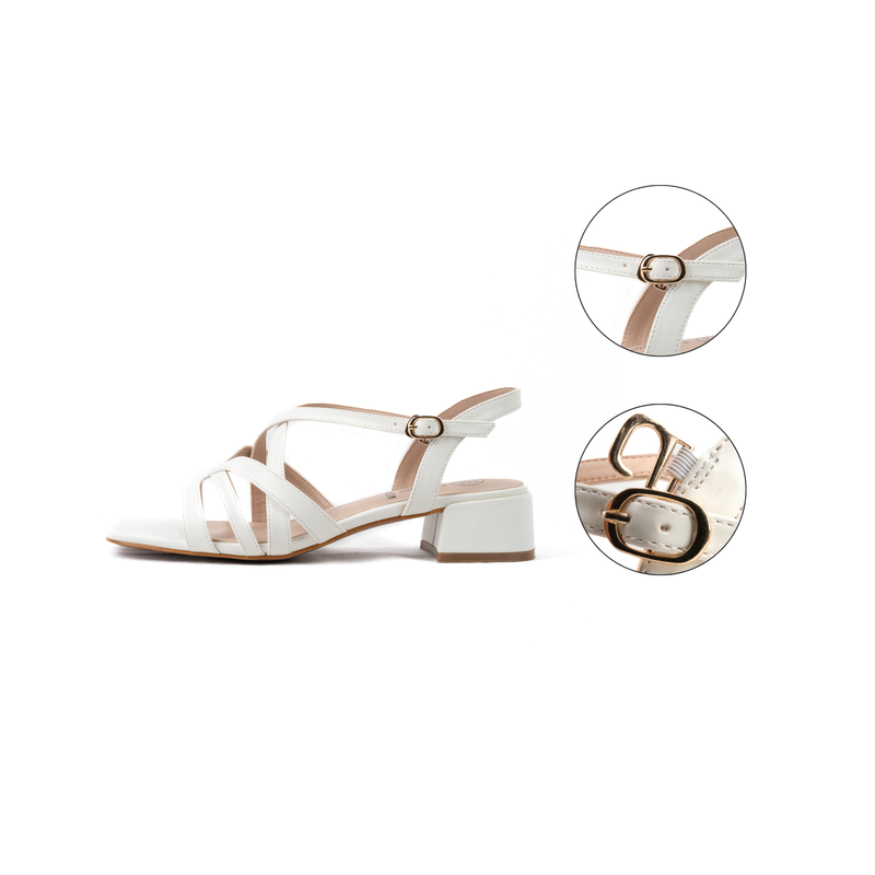 Verstelbare plateausandalen H - model Eva