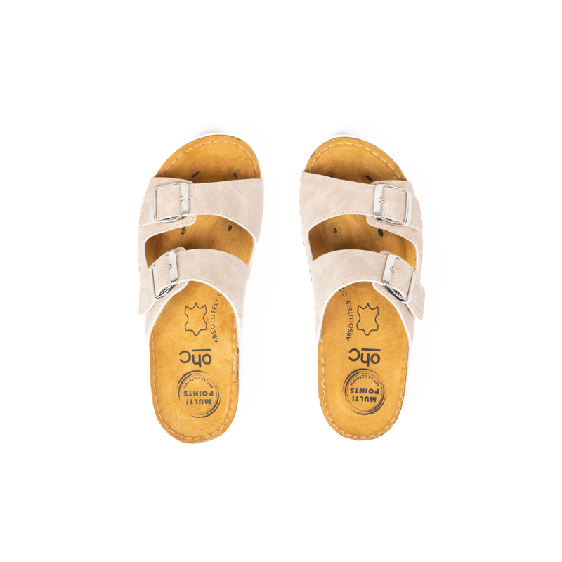 Sandalen mit Weite H für breite Füße - Modell Hibiscus
