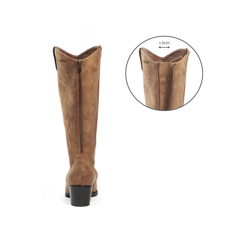 Bottes 2XL pour mollets larges - Modele Irina