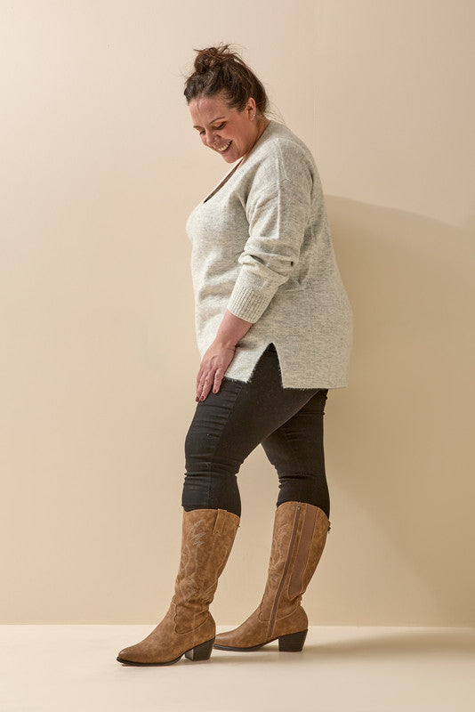 Bottes 2XL pour mollets larges - Modele Irina