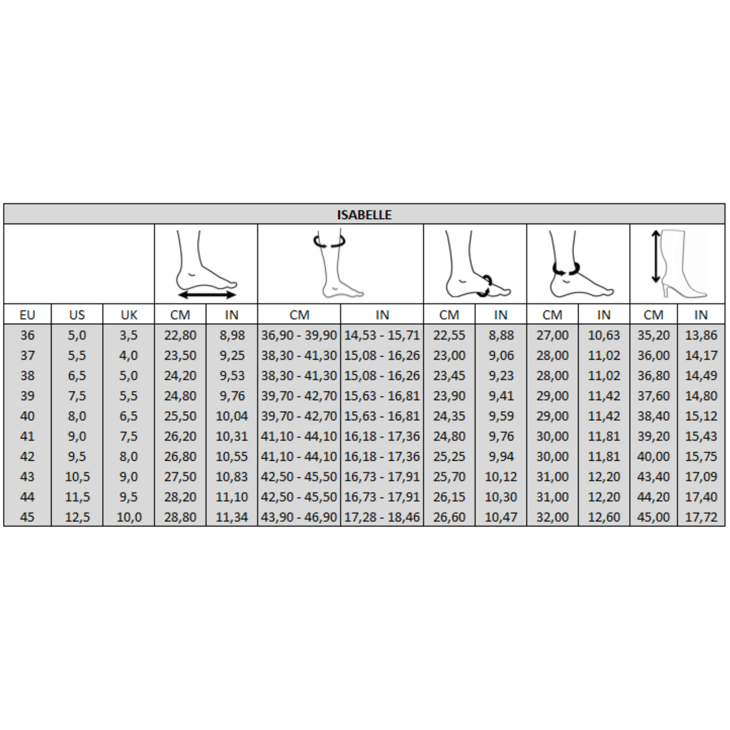 Bottes XL pour mollets larges - Modele Isabelle