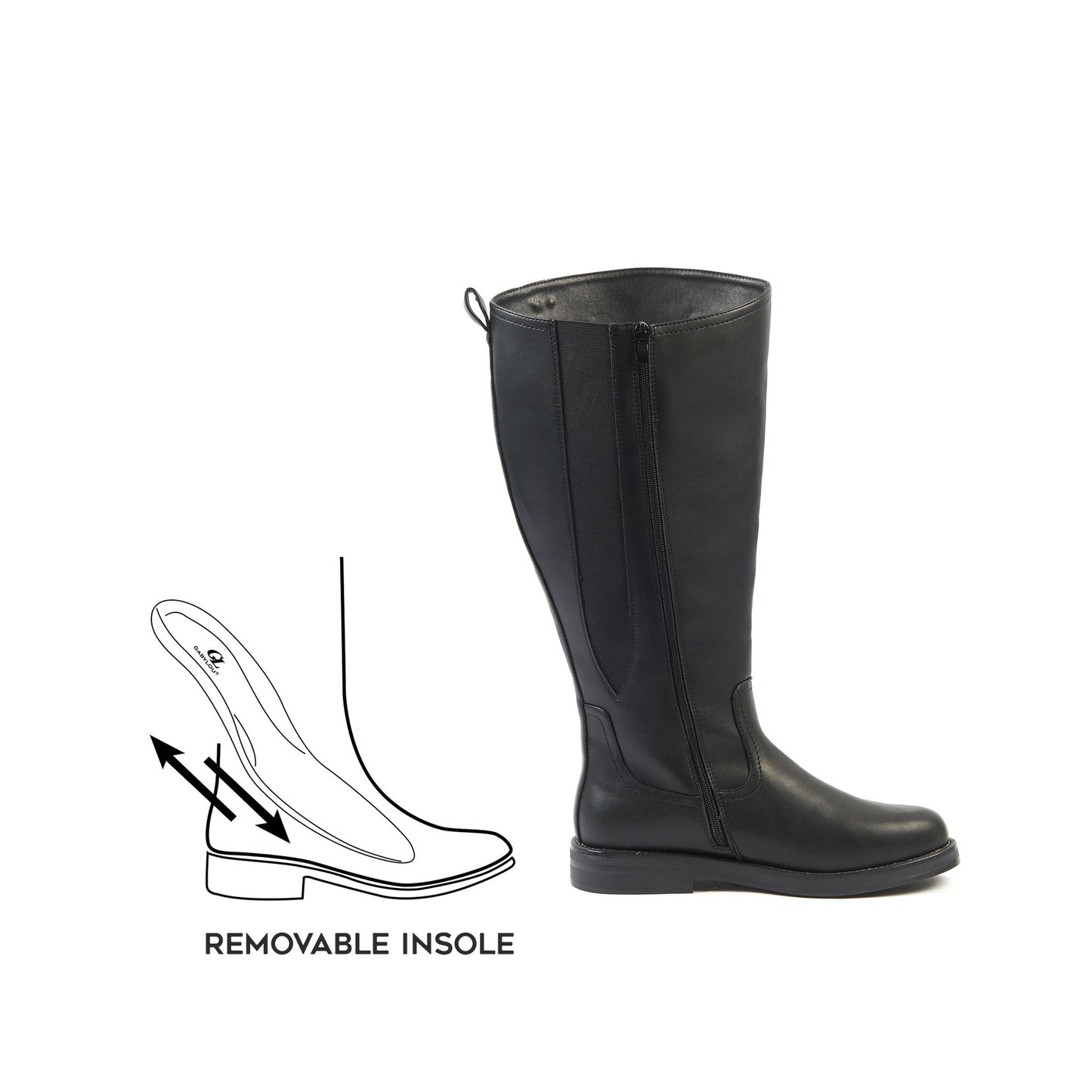 Bottes 4XL pour mollets larges - Modele Kate