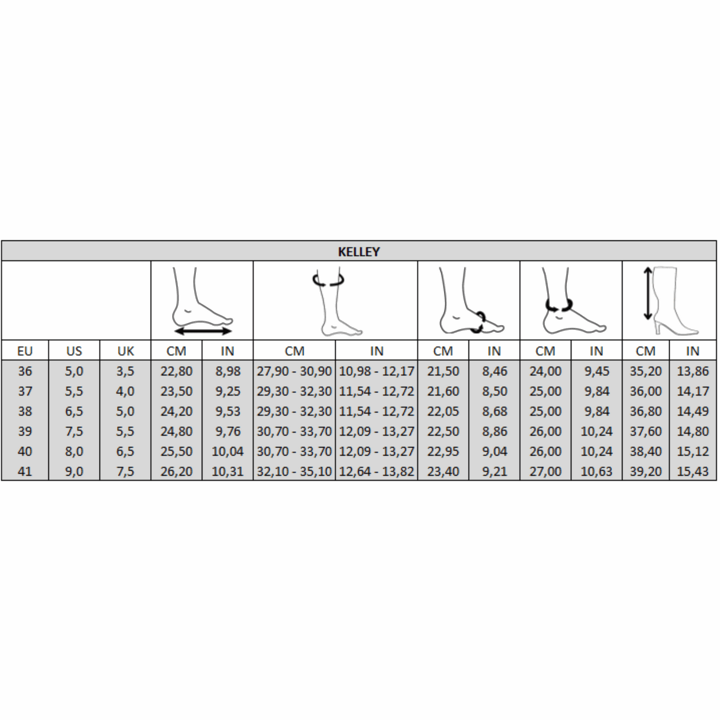 Bottes S pour mollets larges - Modele Elea