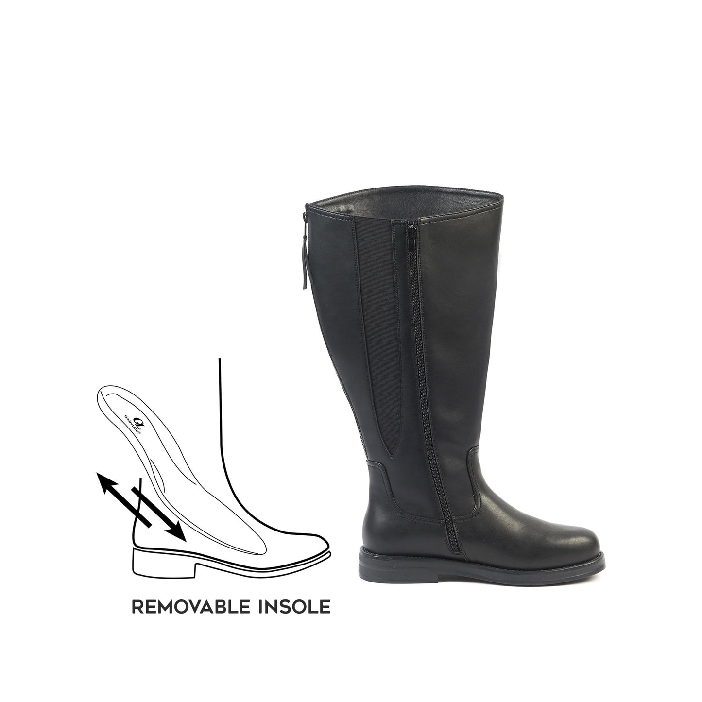 Bottes 5XL pour mollets larges - Modele Laure