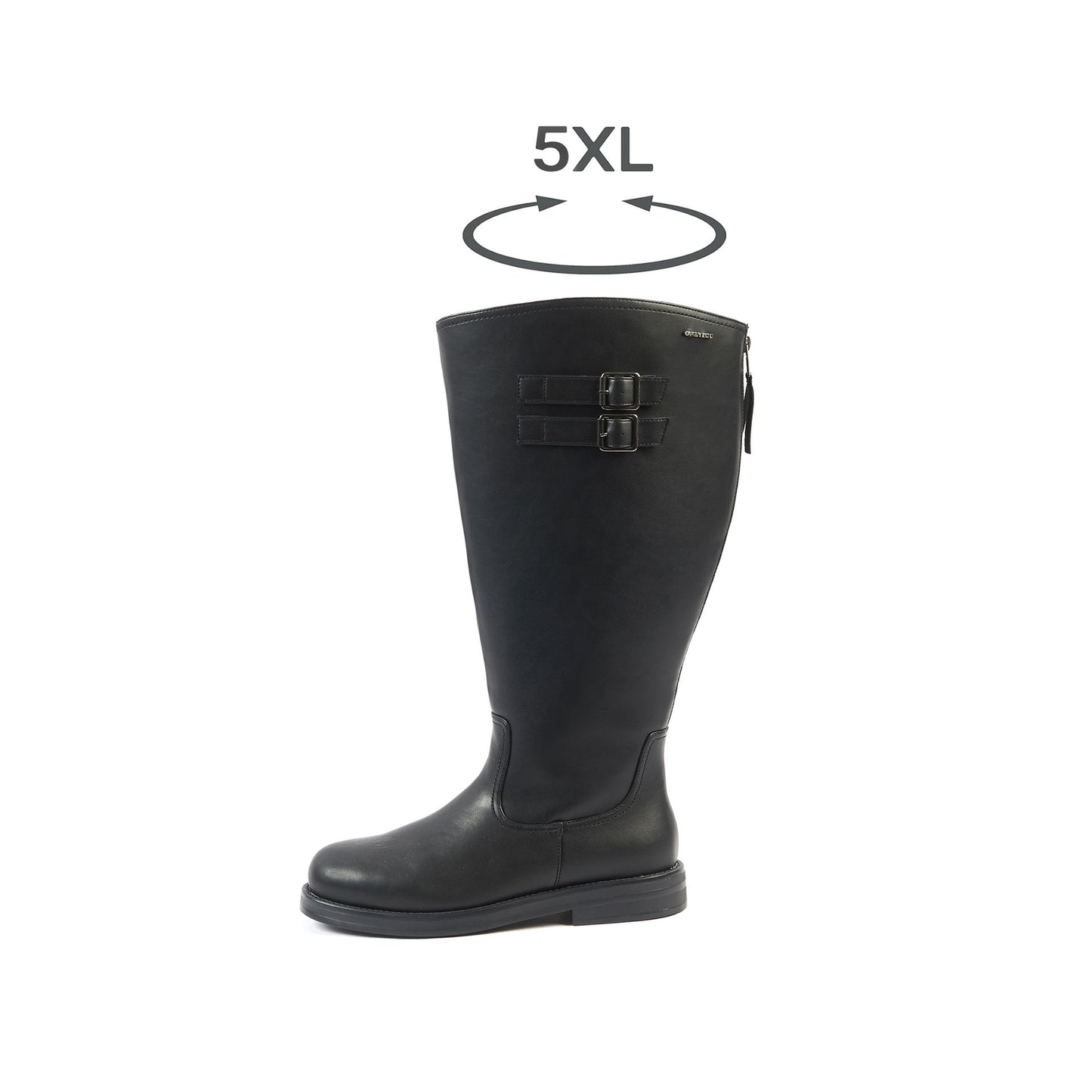 Bottes 5XL pour mollets larges - Modele Laure