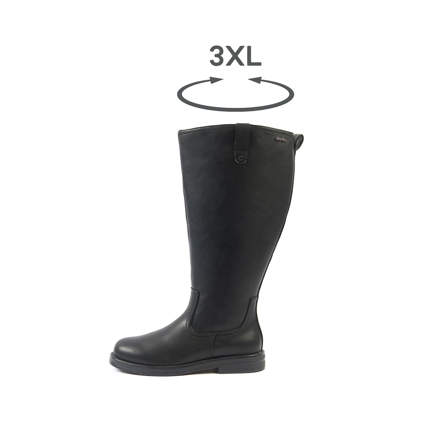 3XL laarzen met brede kuit - model Lise