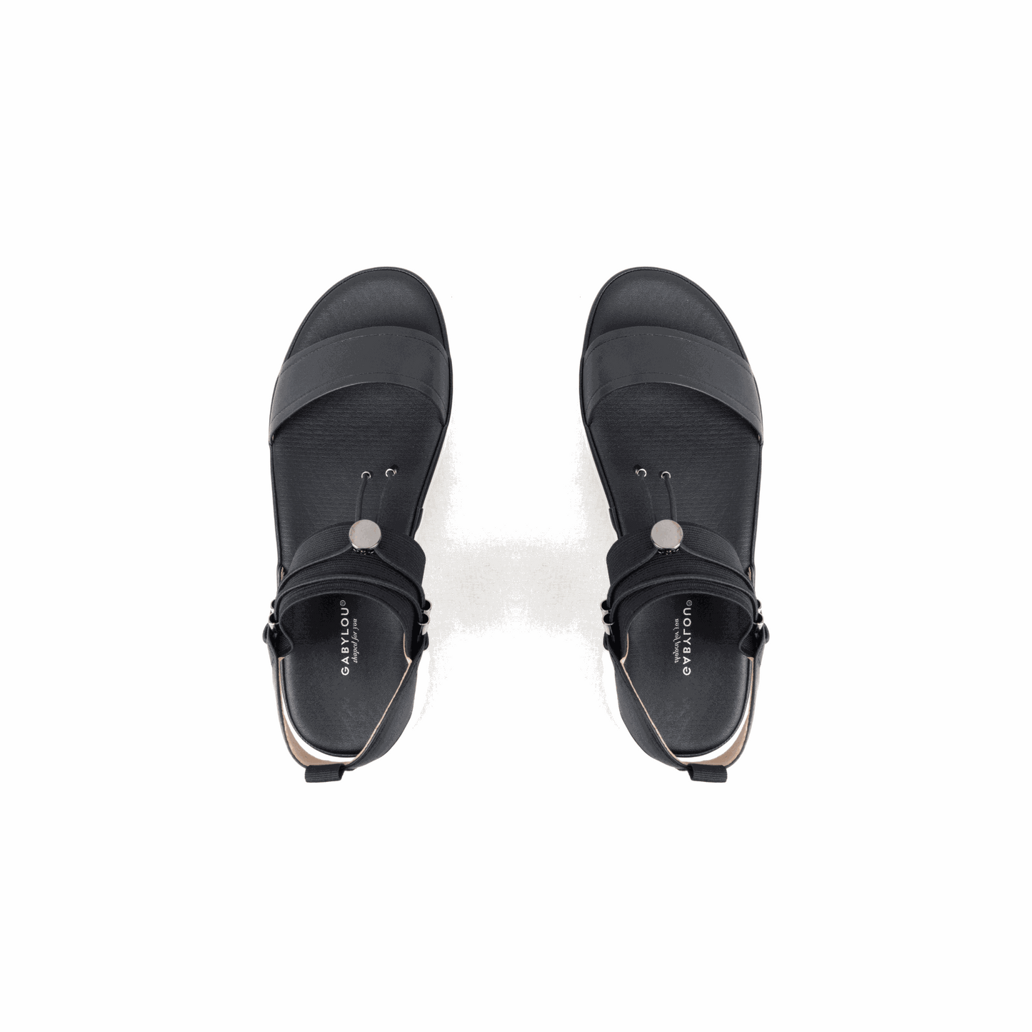 Sandales à talons pieds larges ajustables H - Modele Lou