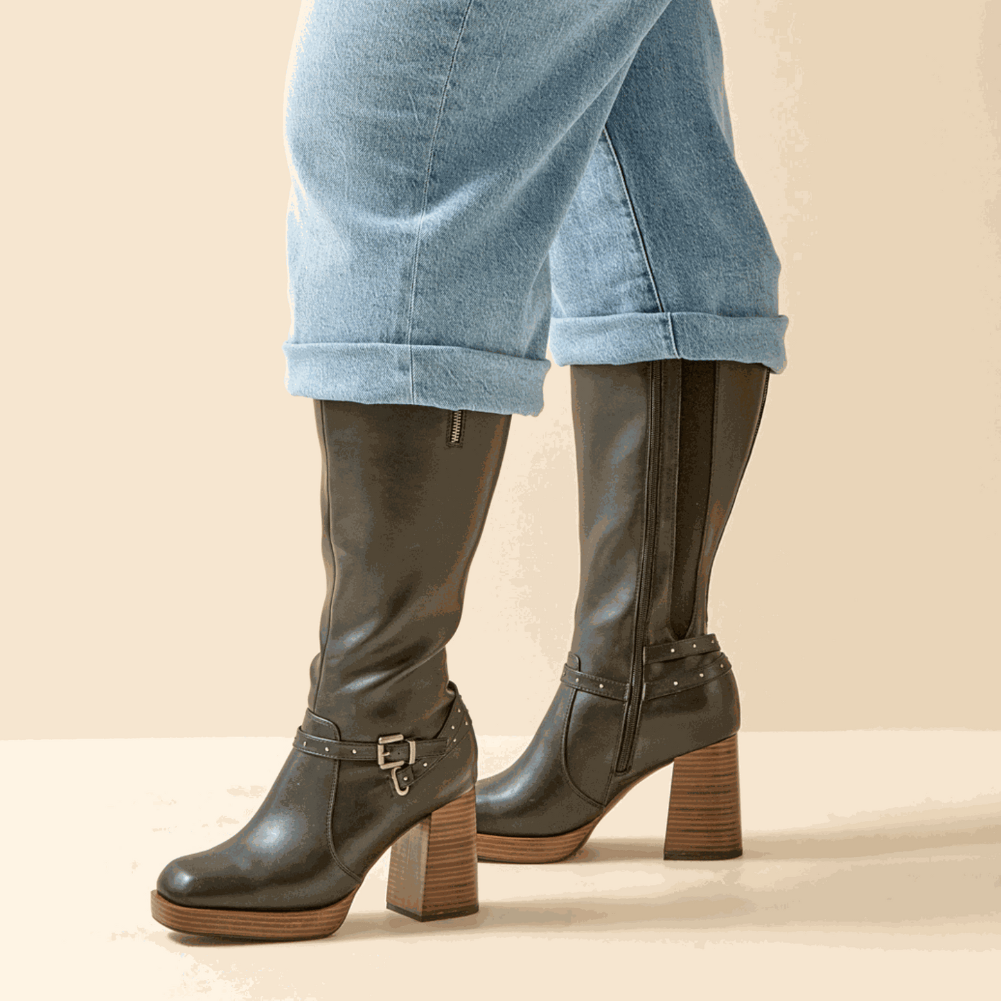 Bottes 3XL pour mollets larges - Modele Manon