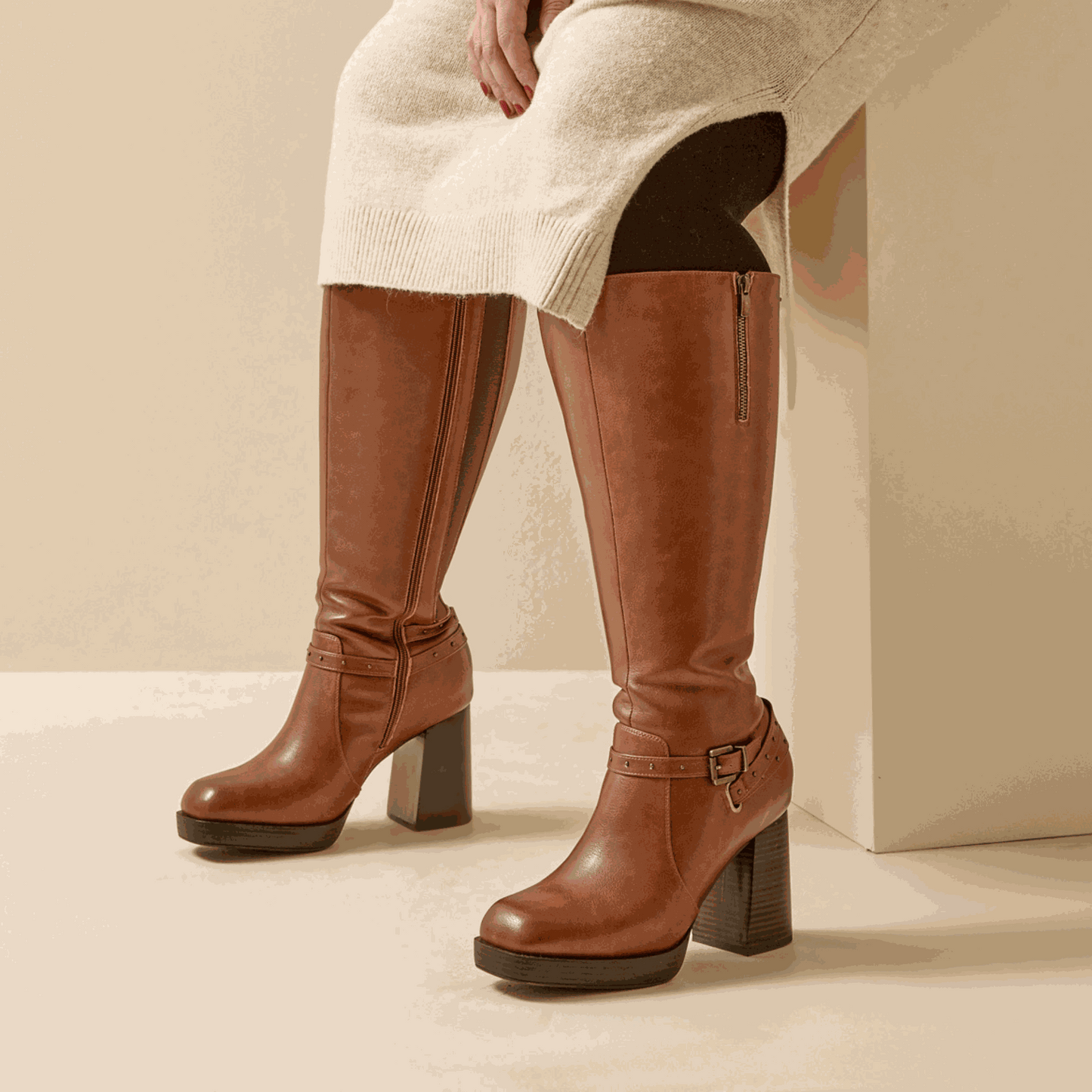 Bottes 3XL pour mollets larges - Modele Manon