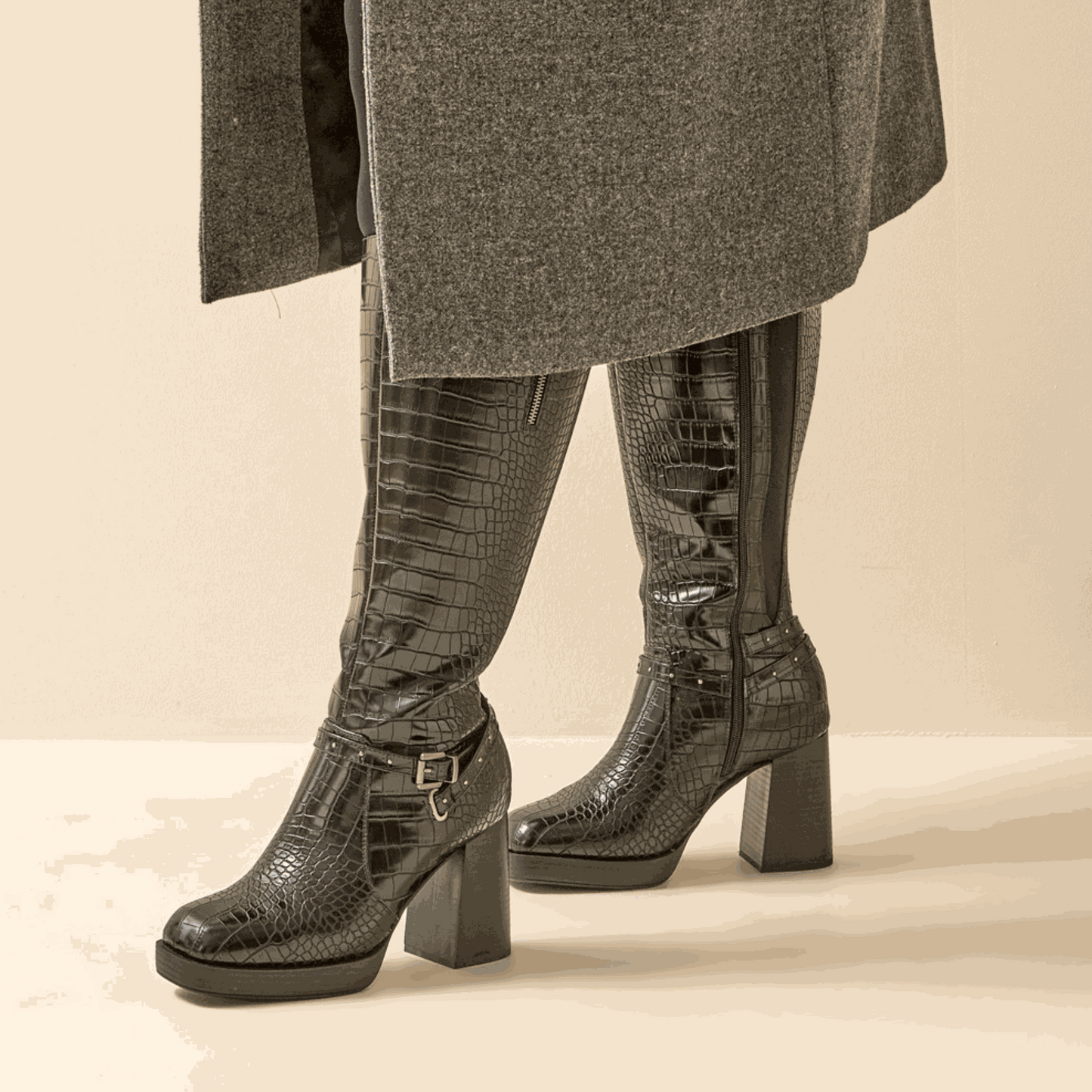 Bottes 3XL pour mollets larges - Modele Manon