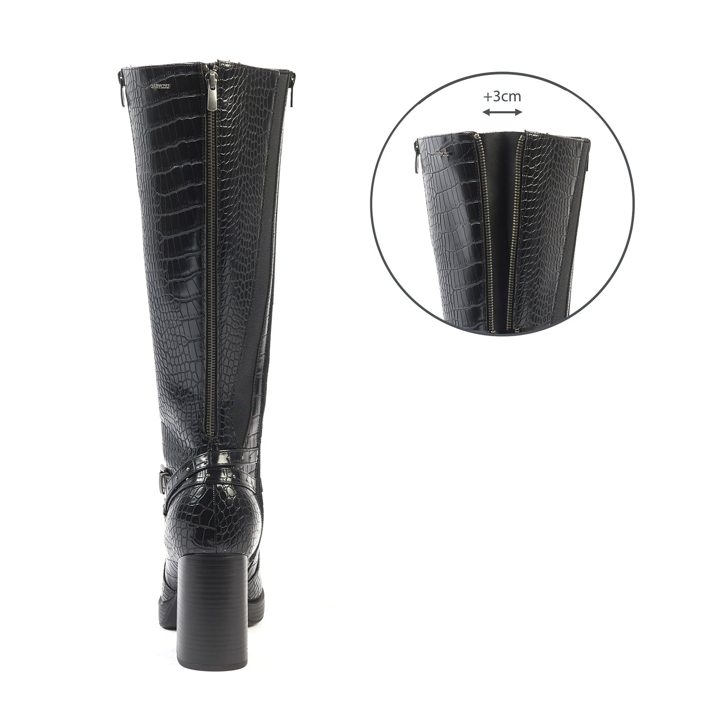 Bottes 3XL pour mollets larges - Modele Manon