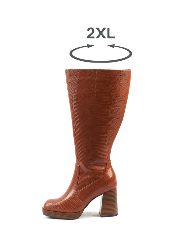 Bottes 2XL pour mollets larges - Modele Melissa