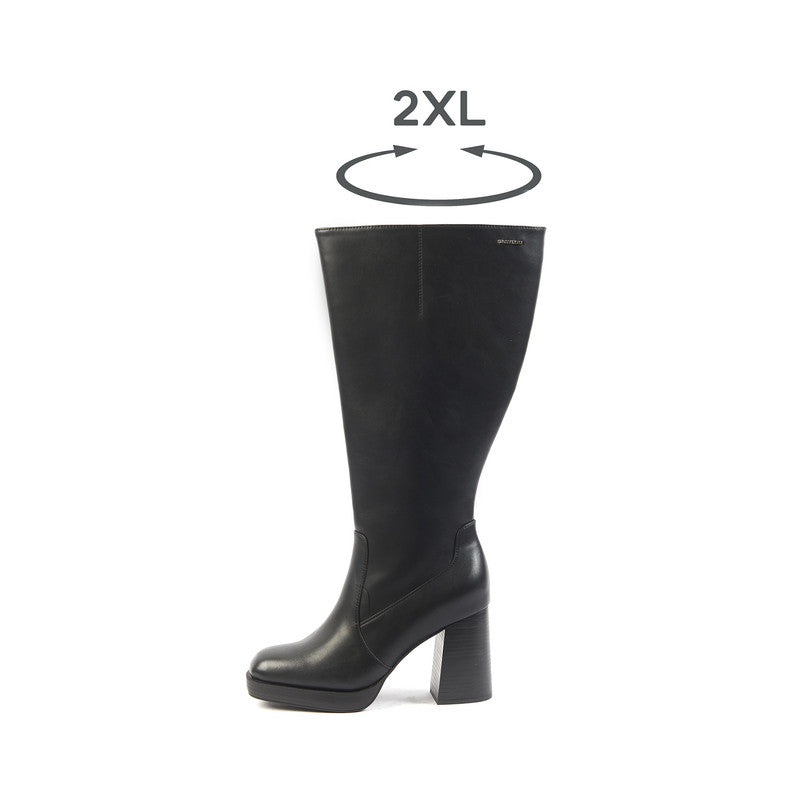 Bottes 2XL pour mollets larges - Modele Melissa