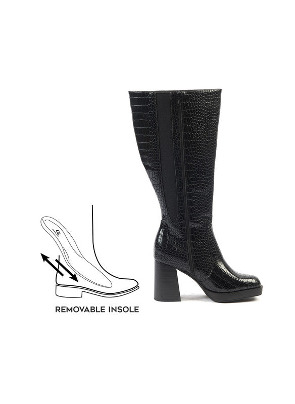 Bottes 2XL pour mollets larges - Modele Melissa