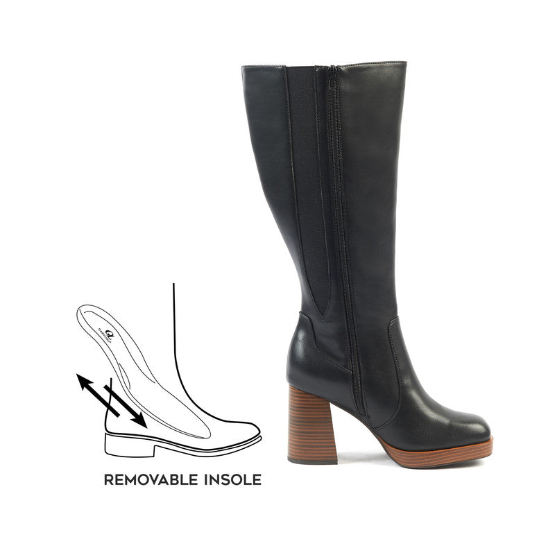 Bottes 2XL pour mollets larges - Modele Melissa