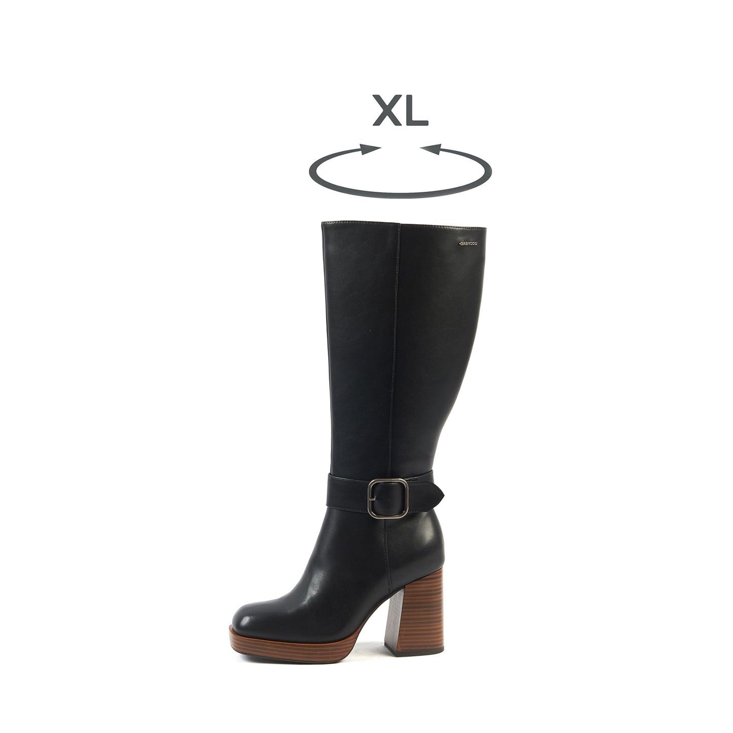 Botas XL para pantorrillas anchas - modelo Nina