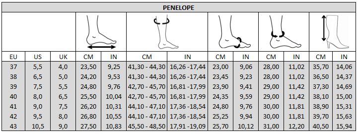 Bottes 2XL pour mollets larges - Modele Penelope