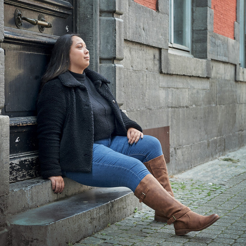 Bottes XL pour mollets larges - Modele Isabelle