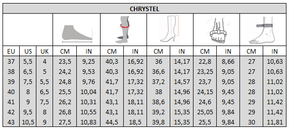 XL laarzen voor brede kuiten - Chrystel model