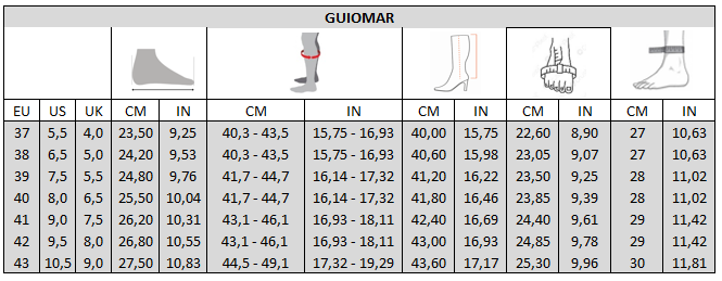 VARIO XL/2XL wide calf boots -Guiomar model