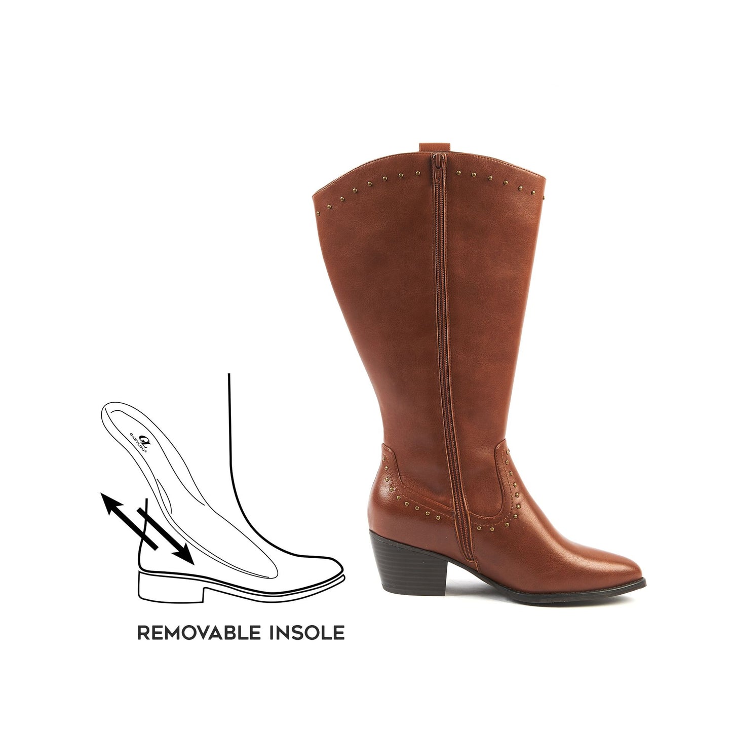 Bottes 3XL pour mollets larges - Modele Thelma