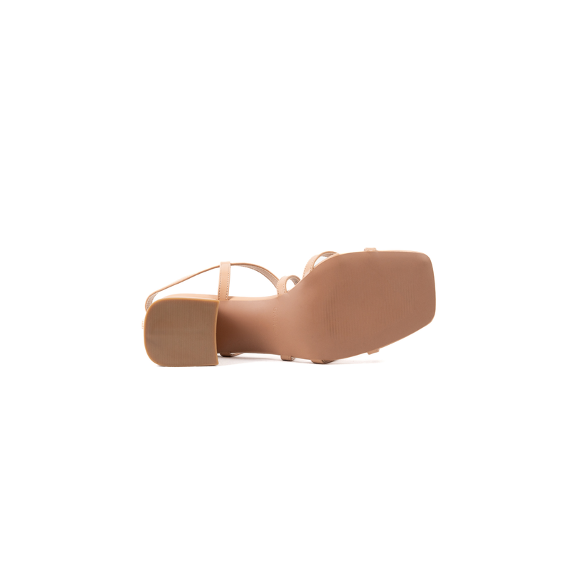 Sandales à talons pieds larges ajustables H - Modele Zoe