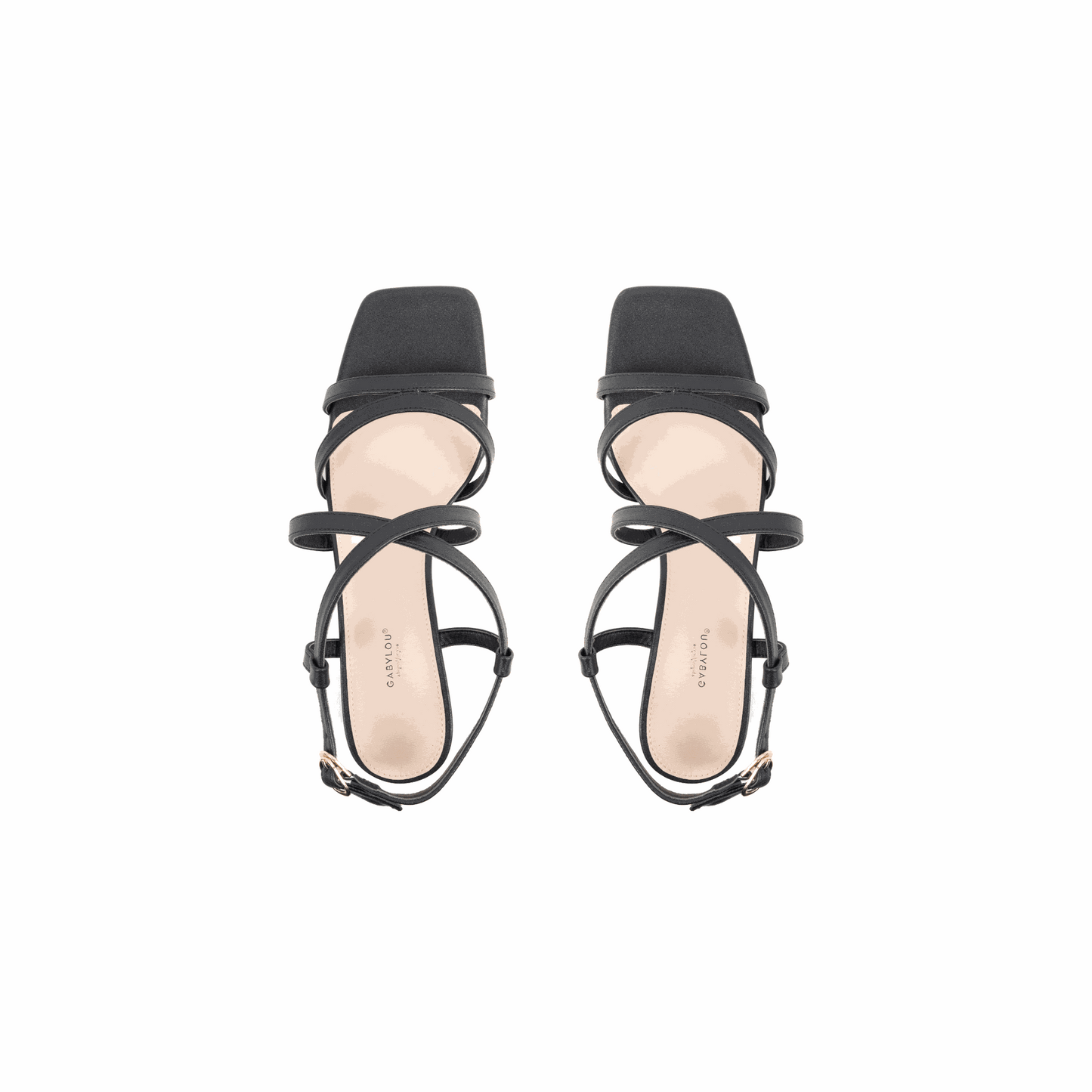 Sandales à talons pieds larges ajustables H - Modele Zoe