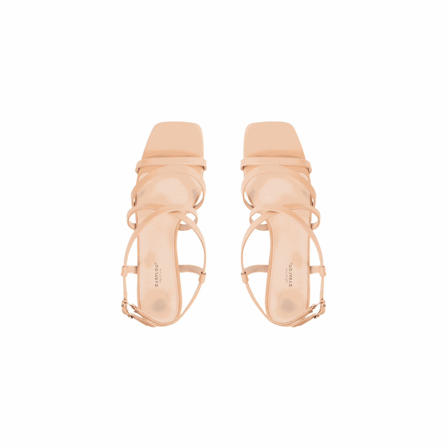 Sandales à talons pieds larges ajustables H - Modele Zoe