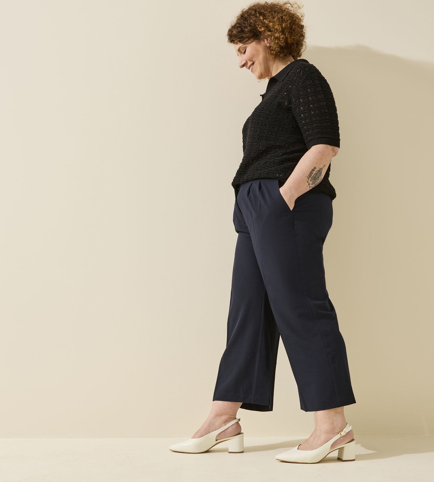 Verstelbare plateausandalen H - model Lea