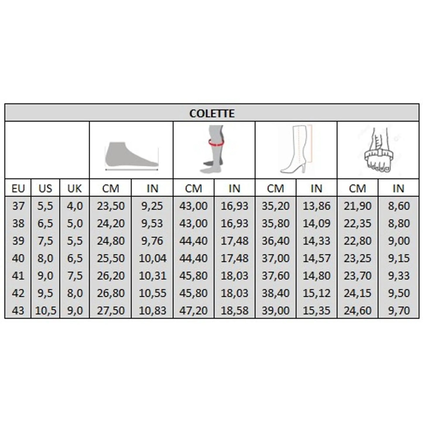 Bottes XL pour mollets larges - Modele Colette