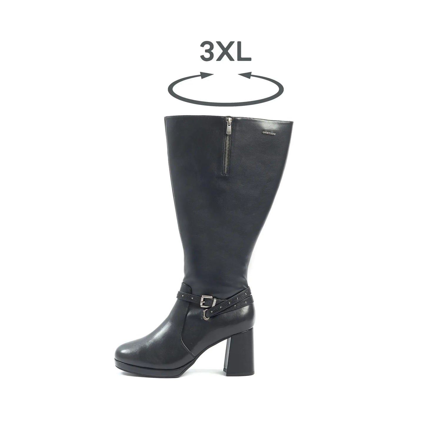 Stiefel 3XL für breite Waden - Modell Manon