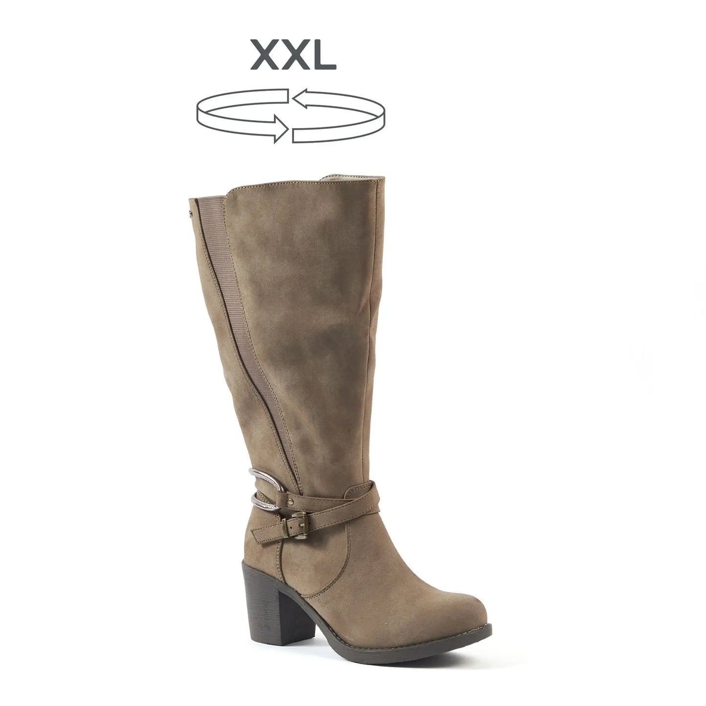 2XL wide calf boots - Marta model