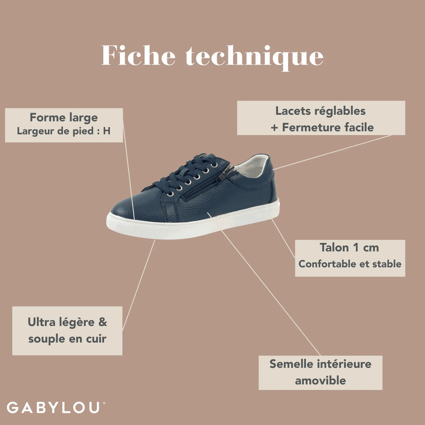 Sneakers - Modele Gaelle