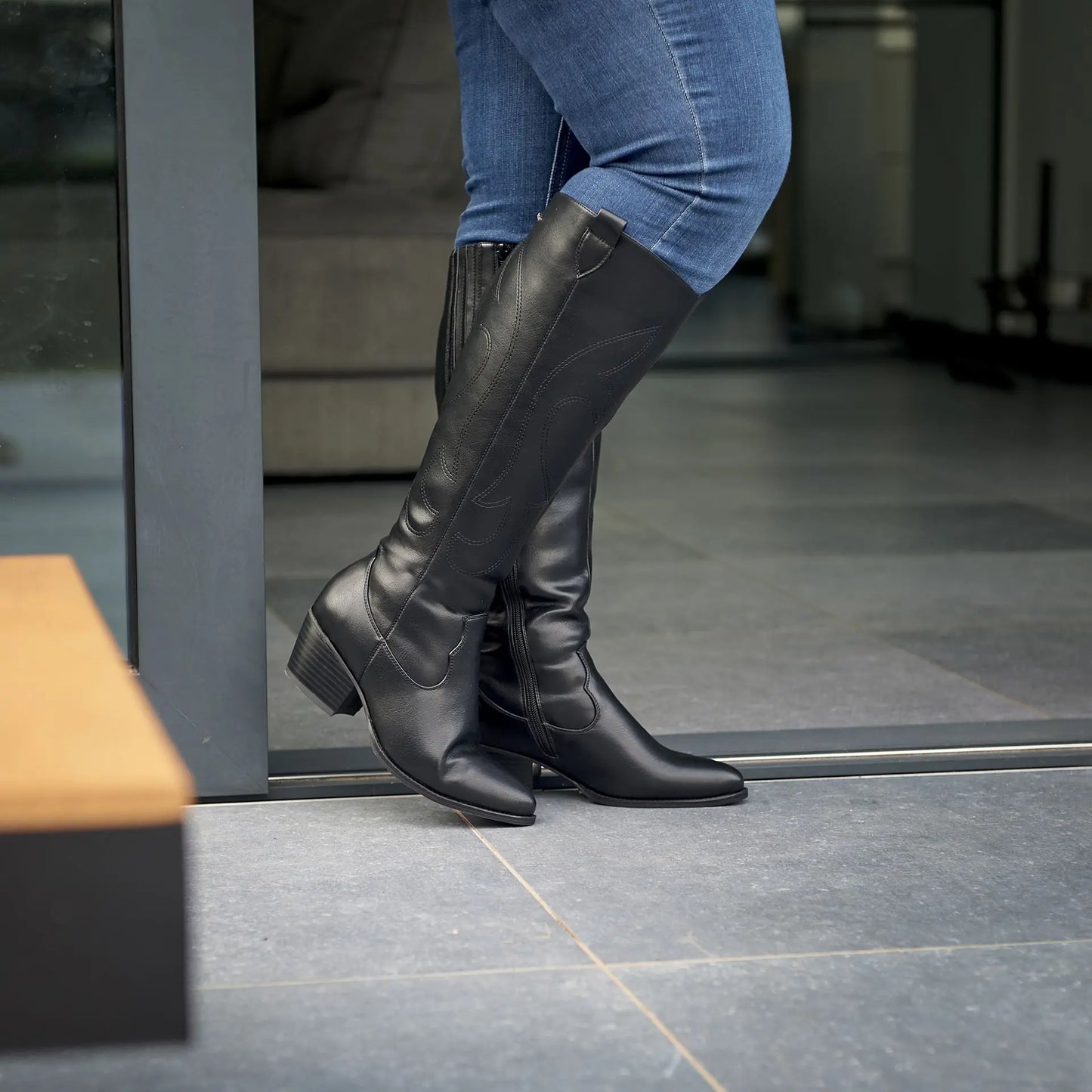 Bottes XL pour mollets larges - Modele Vanessa