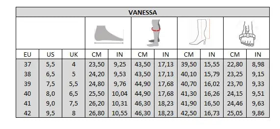 Bottes XL pour mollets larges - Modele Vanessa