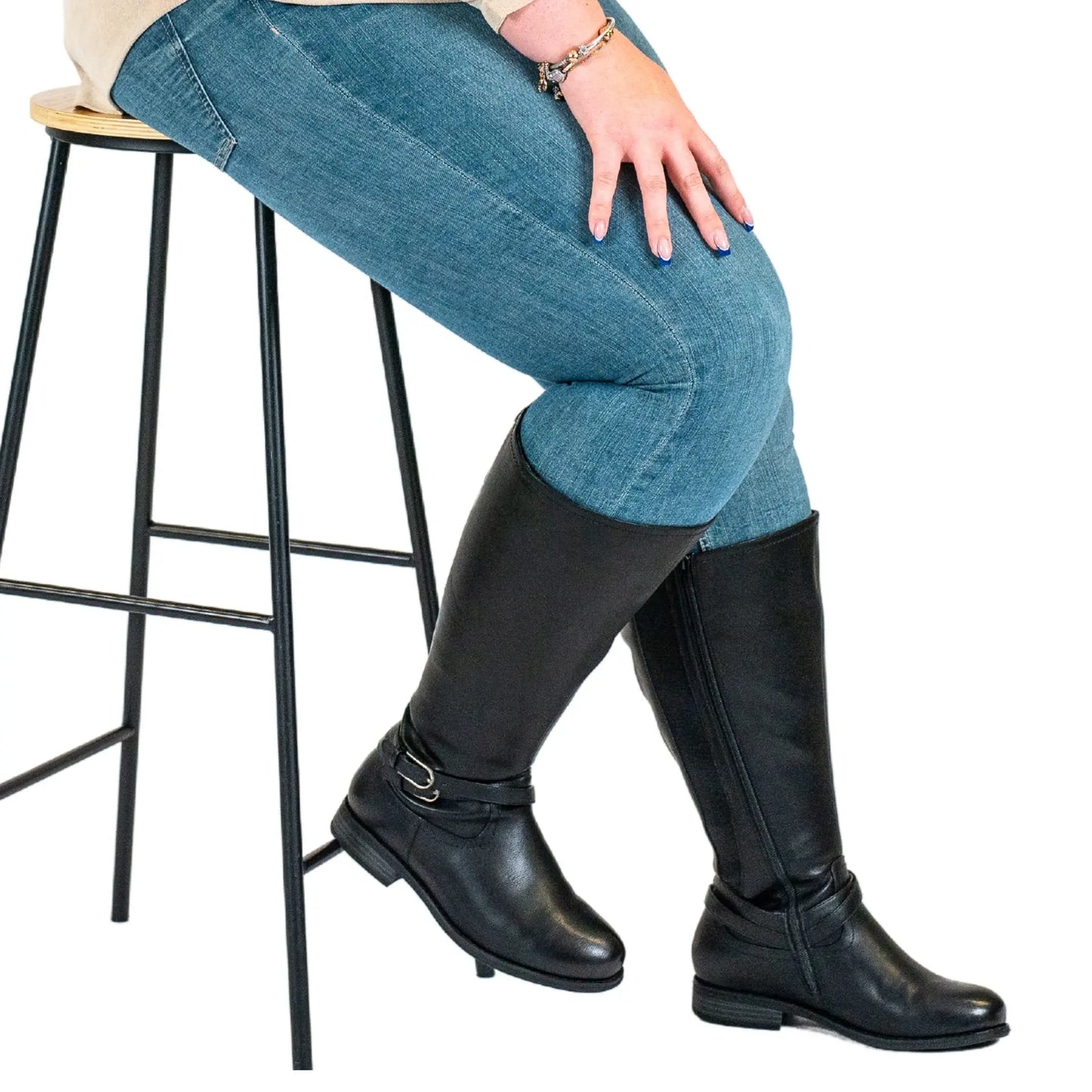 3XL laarzen met brede kuit - model Lise