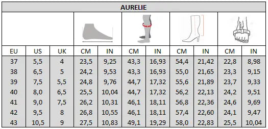 2XL Wadenhose für breite Waden - Modell Aurelie