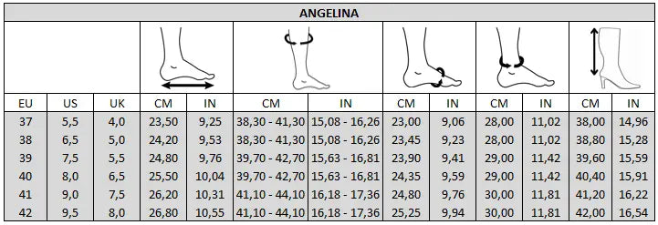 XL für breite Waden - Modell Angelina
