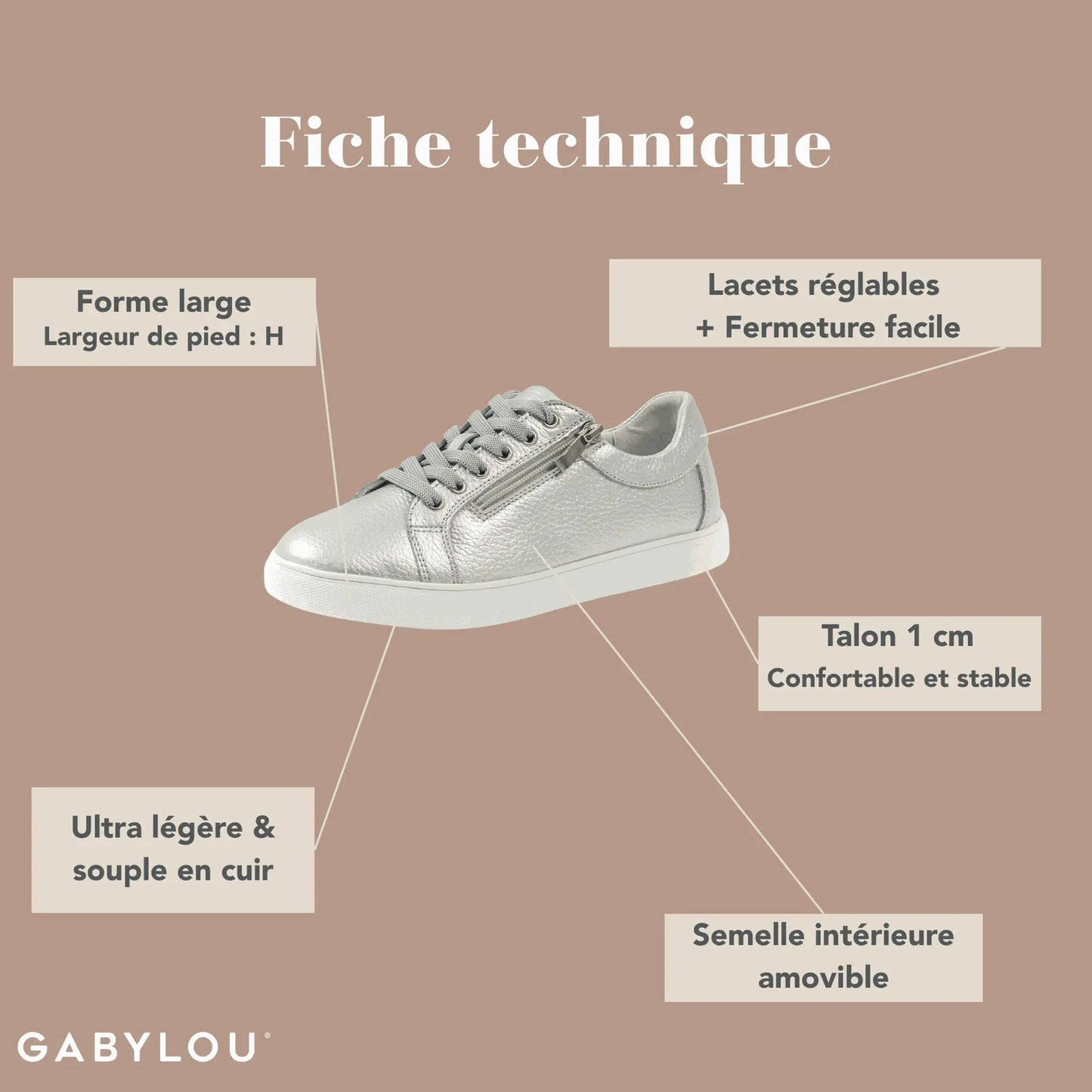 Sneakers - Modele Gaelle