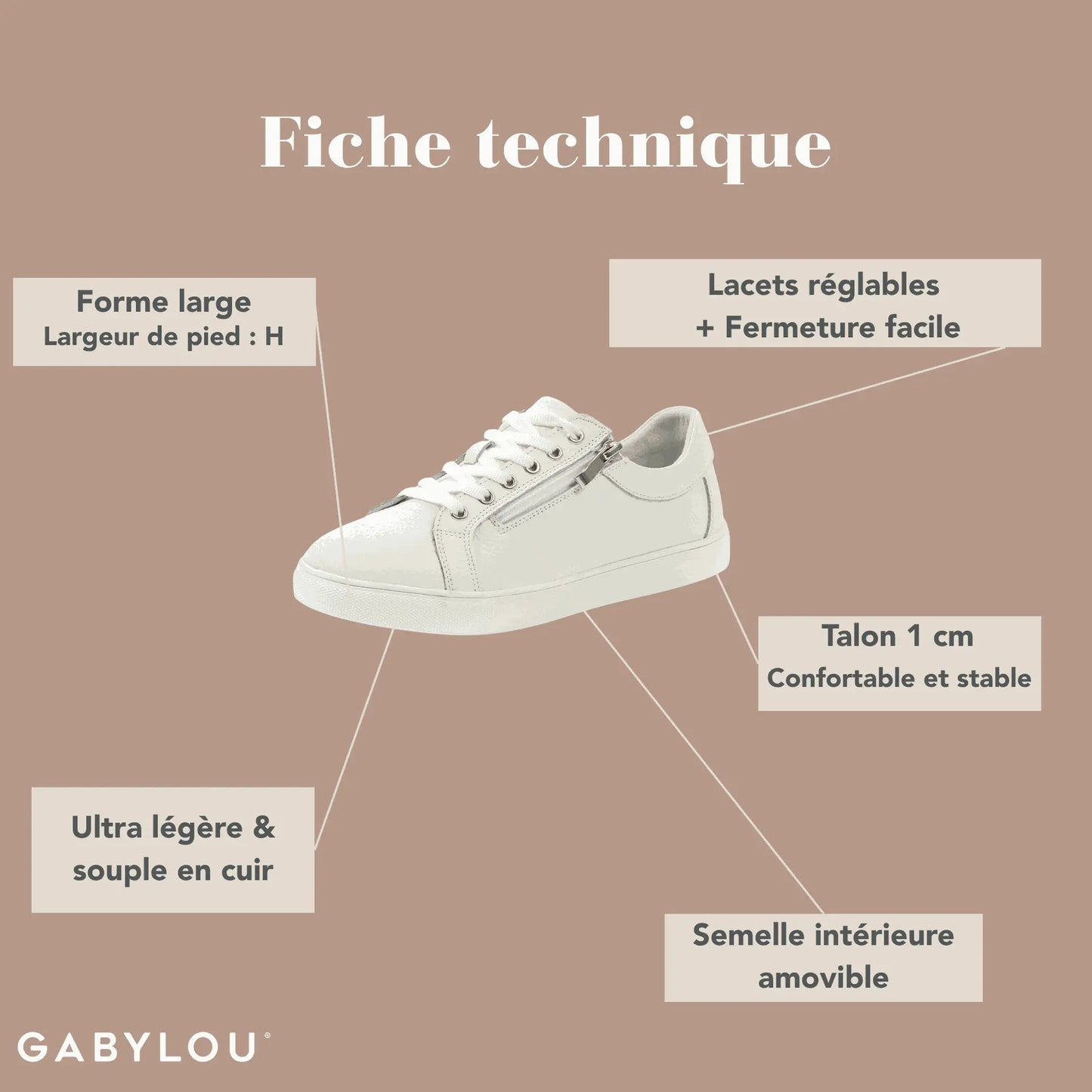Sneakers - Modele Gaelle