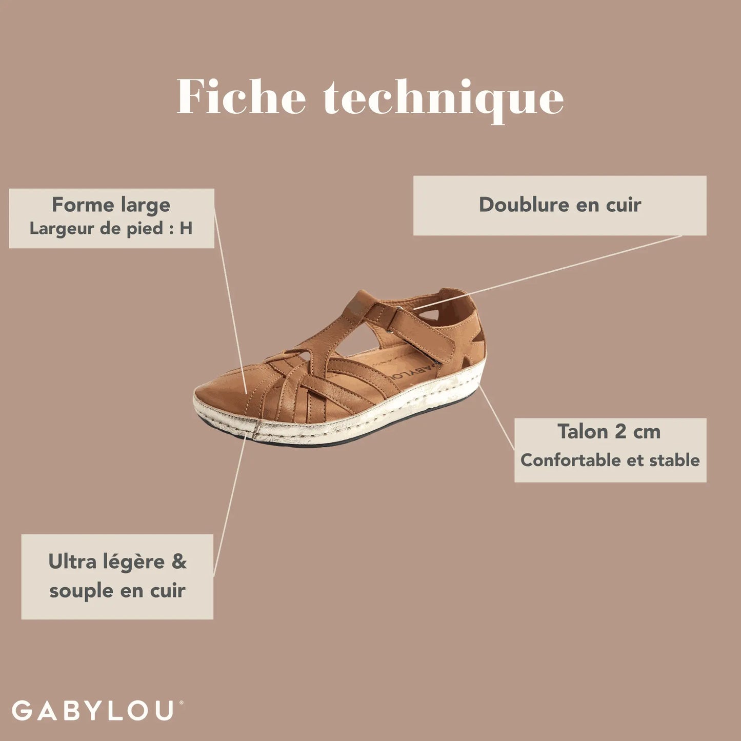 Gabylou - Sneakers - Marie Odile model
